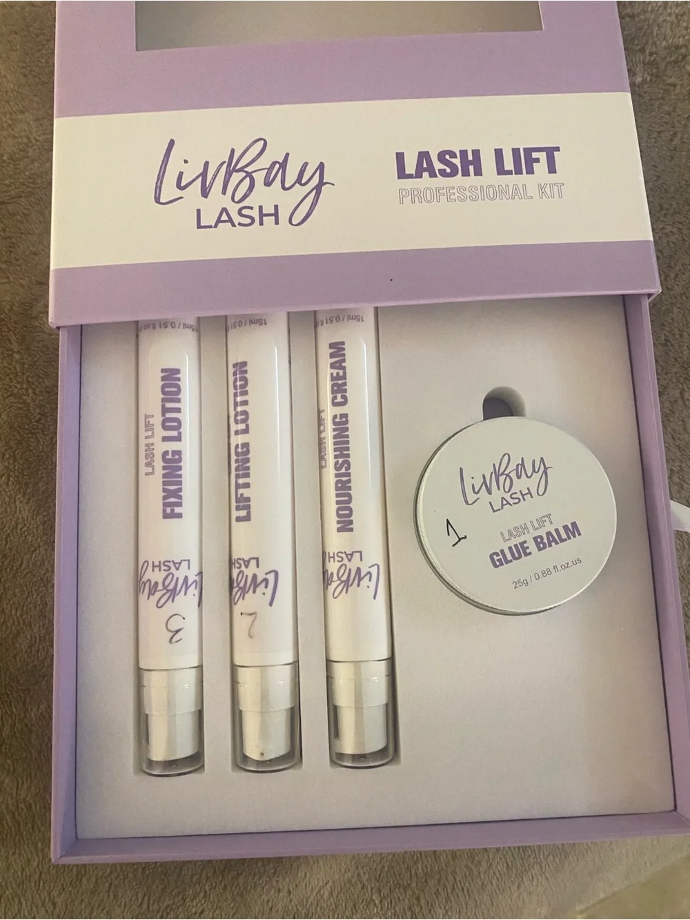 Professional lash lift